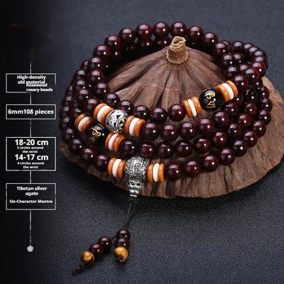 Sacred Beads Pterocarpus Santalinus Bracelet null