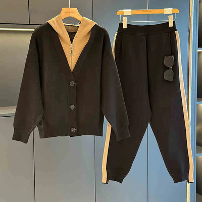 Fashion Exercise Sweater Set for Women null