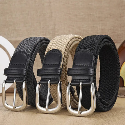 Comfort Fit Elastic Woven Belt null
