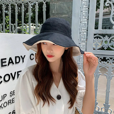 Women’s Fashion Reversible Sun Cap null